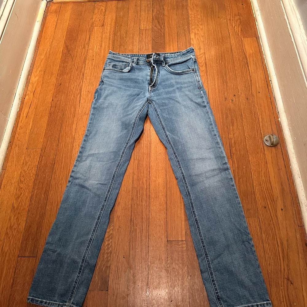 Blank NYC Wooster Light Blue Straight Jeans for Men